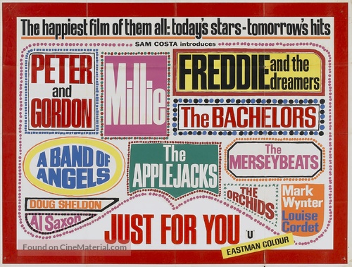 Just for You - British Movie Poster