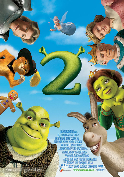 Shrek 2 - South Korean Movie Poster