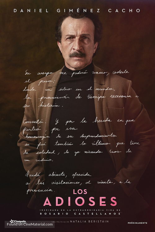 Los adioses - Mexican Movie Poster