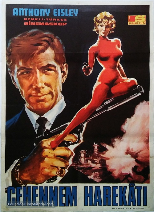 Operazione Goldman - Turkish Movie Poster