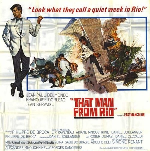 L&#039;homme de Rio - Movie Poster