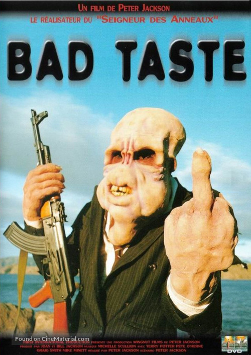 Bad Taste - French DVD movie cover