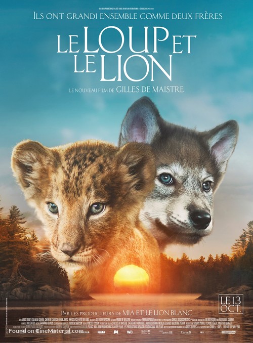 Le loup et le lion - French Movie Poster