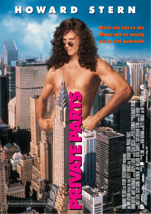 Private Parts - German Movie Poster