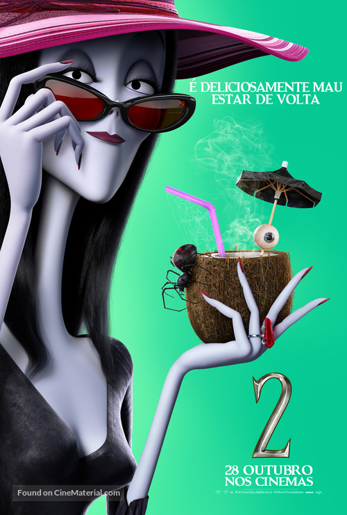The Addams Family 2 - Portuguese Movie Poster