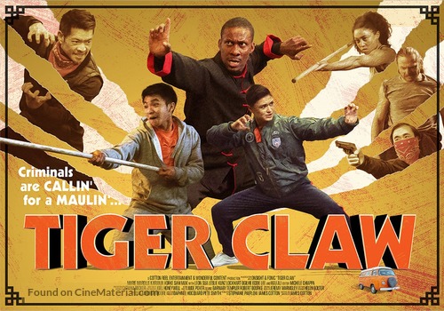 Tiger Claw - British Movie Poster