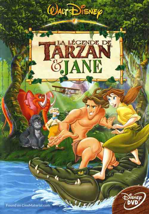 Tarzan &amp; Jane - French DVD movie cover