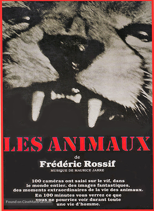 Les animaux - French Movie Poster