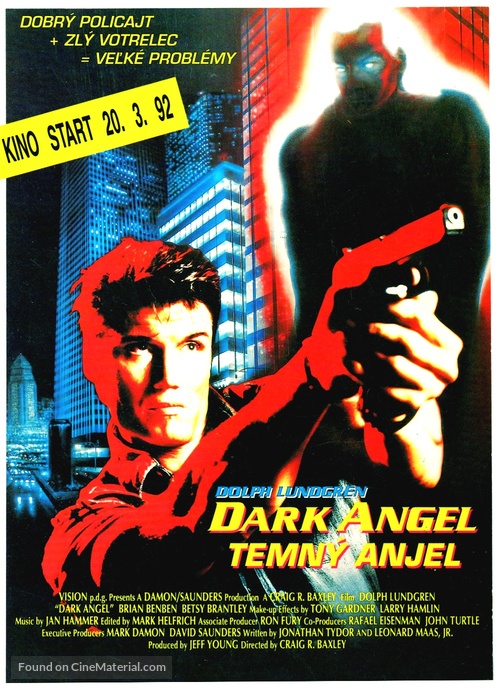 Dark Angel - Czech Movie Poster