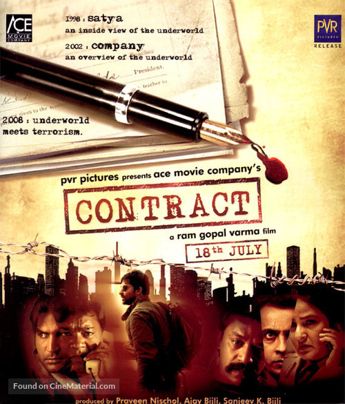 Contract - Indian Movie Poster