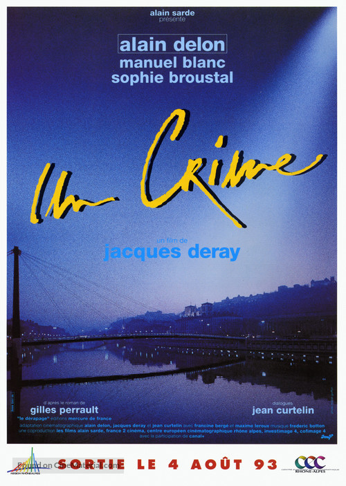 Un crime - French Movie Poster