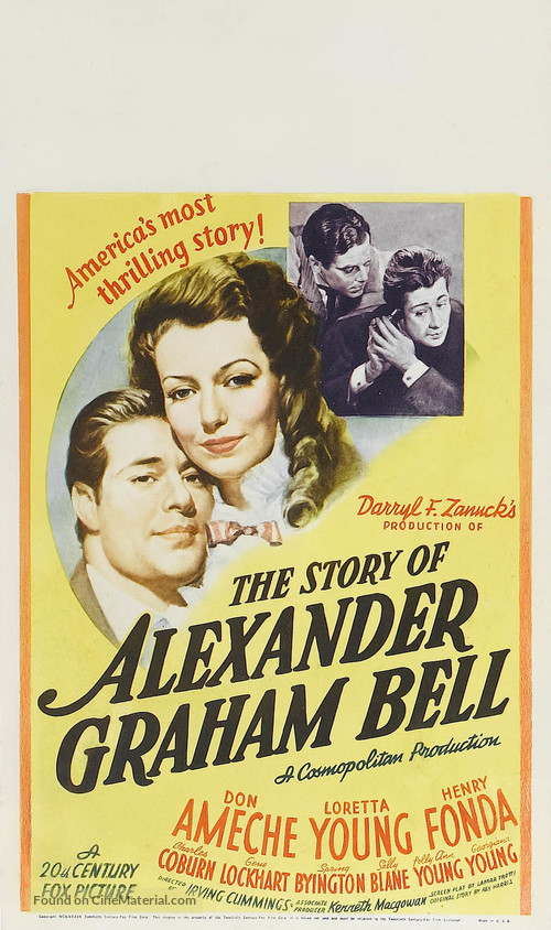 The Story of Alexander Graham Bell - Movie Poster