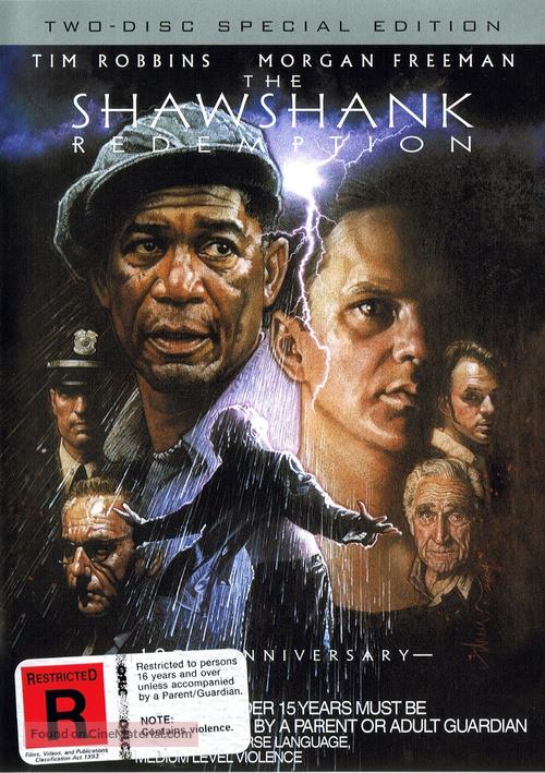 The Shawshank Redemption - New Zealand DVD movie cover