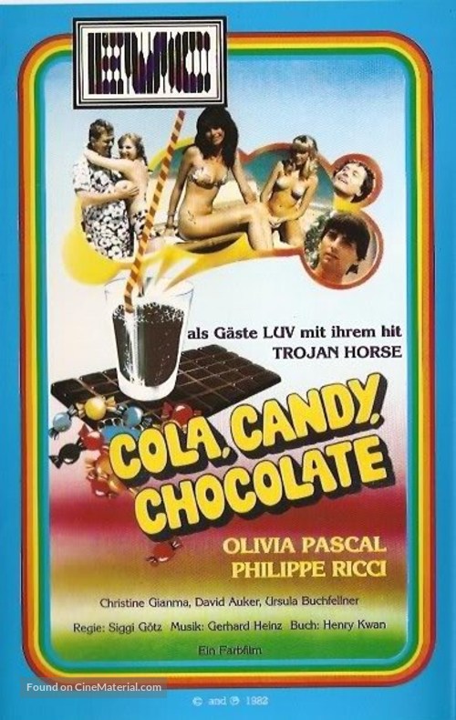 Cola, Candy, Chocolate - German VHS movie cover