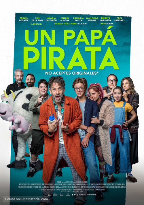Un Pap&aacute; Pirata - Mexican Movie Poster
