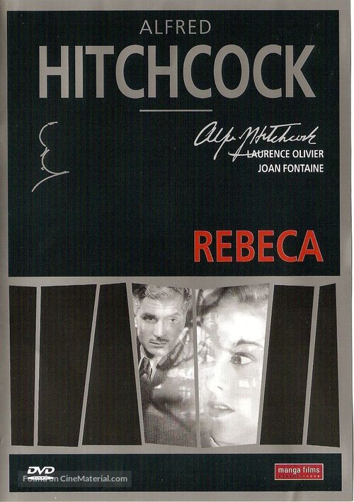 Rebecca - Spanish DVD movie cover