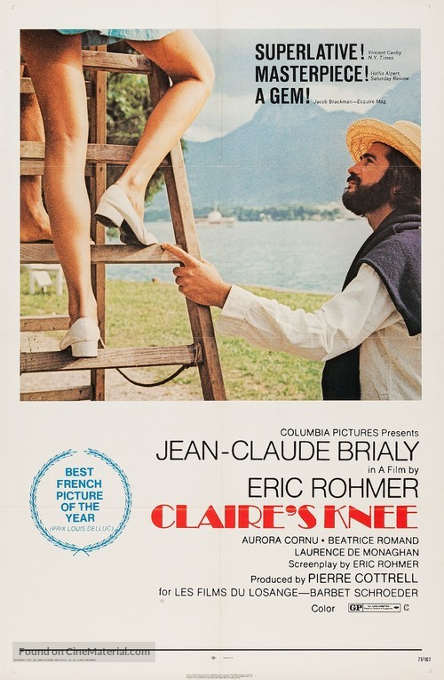 Le genou de Claire - Movie Poster