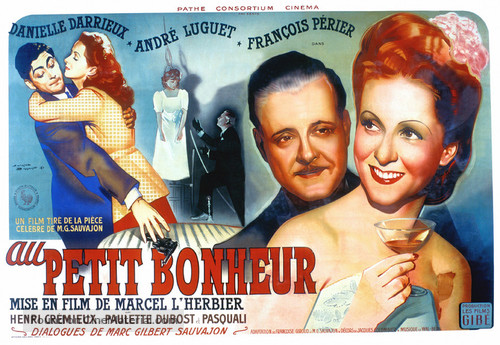 Au petit bonheur - French Movie Poster