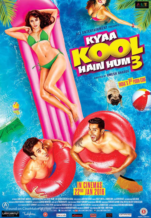 Kyaa Kool Hain Hum 3 - Indian Movie Poster