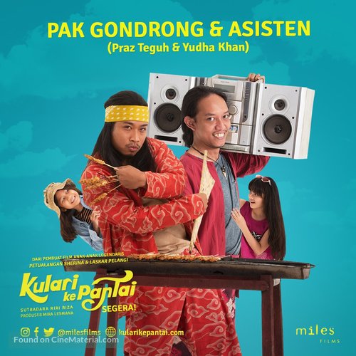 Kulari ke Pantai (2018) Indonesian movie poster