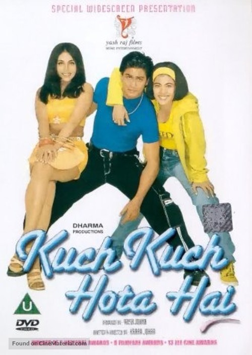 Kuch Kuch Hota Hai - British DVD movie cover