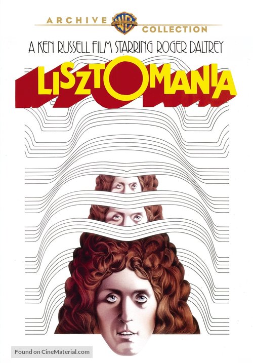 Lisztomania - DVD movie cover