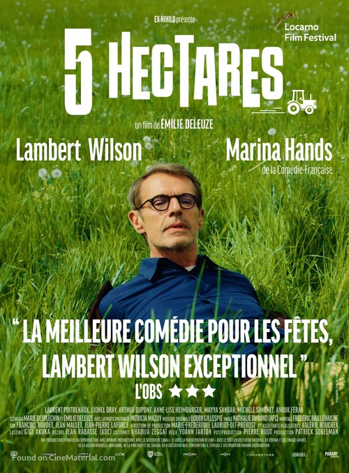 Cinq hectares - French Movie Poster