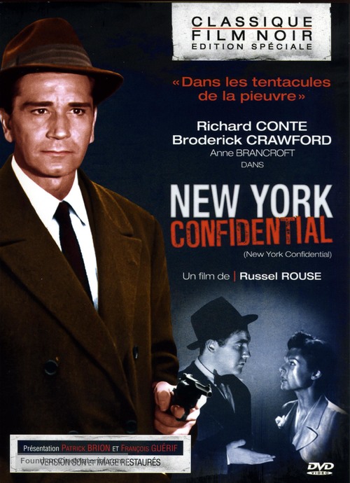 New York Confidential - French DVD movie cover