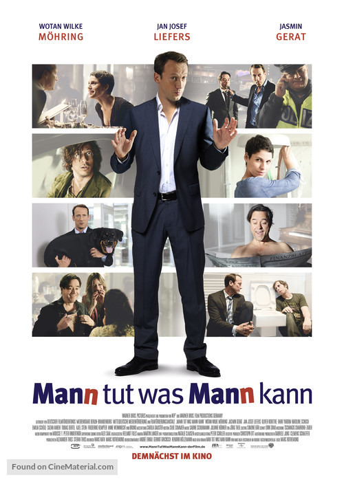 Mann tut was Mann kann - German Movie Poster
