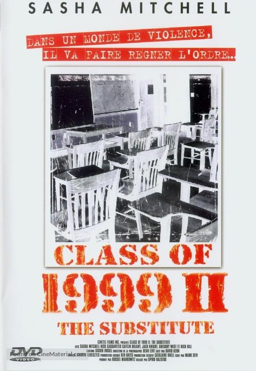 Class of 1999 II: The Substitute - French Movie Cover