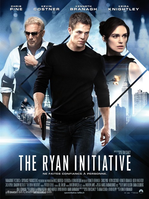 Jack Ryan: Shadow Recruit - French Movie Poster