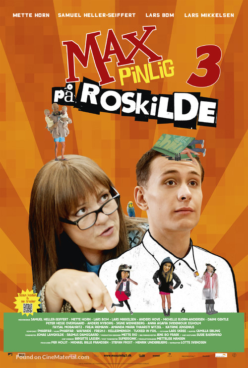 Max Pinlig p&aring; Roskilde - Danish Movie Poster