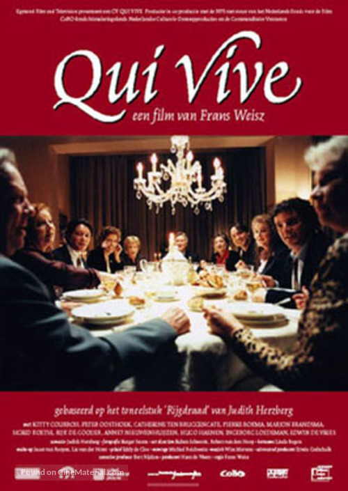 Qui vive - Dutch Movie Poster