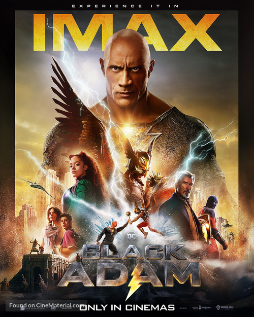 Black Adam - British Movie Poster