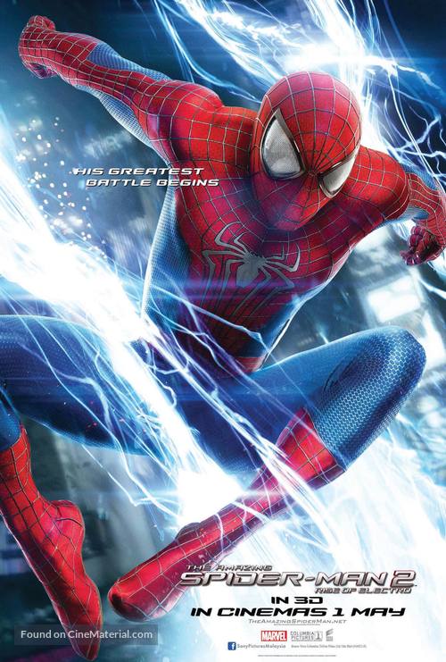 The Amazing Spider-Man 2 - Malaysian Movie Poster