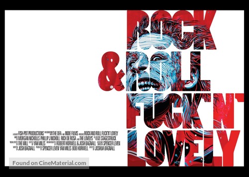 Rock and Roll Fuck&#039;n&#039;Lovely - British Movie Poster