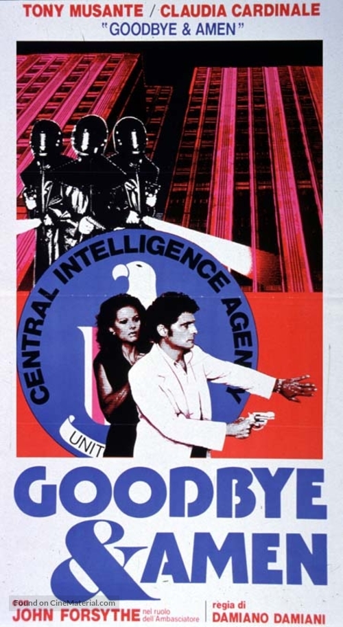 Goodbye &amp; Amen - Italian Movie Poster