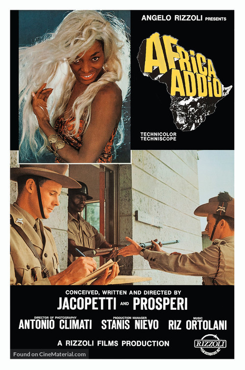 Africa addio - Movie Poster