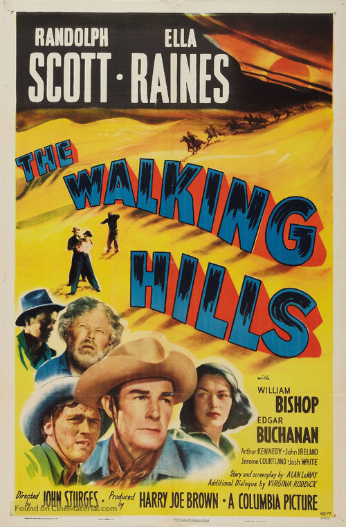 The Walking Hills - Movie Poster