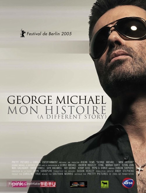 George Michael: A Different Story - French Movie Poster