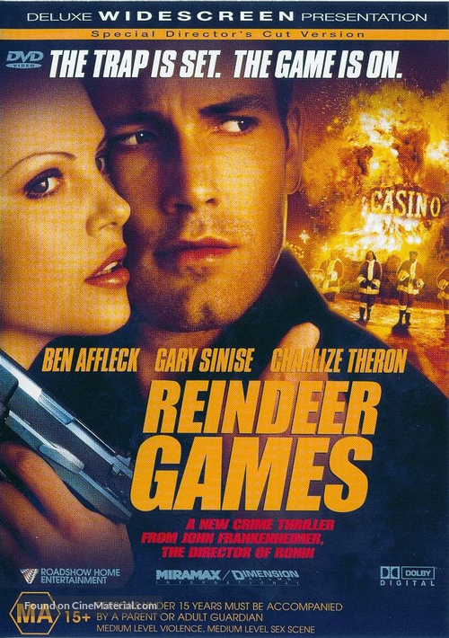 Reindeer Games - Australian DVD movie cover