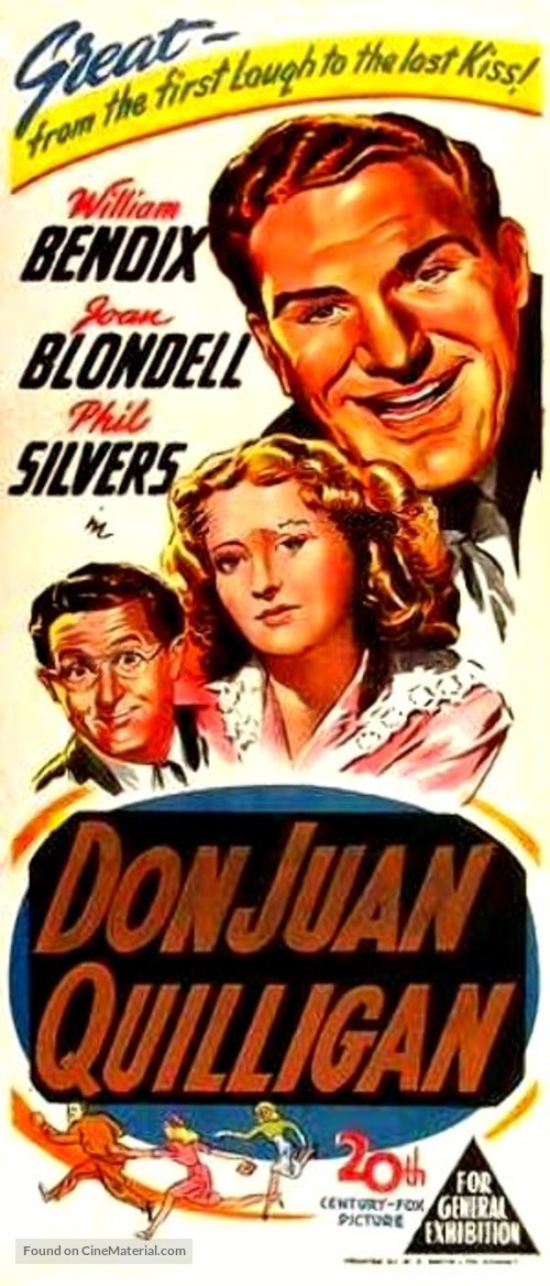 Don Juan Quilligan - Australian Movie Poster