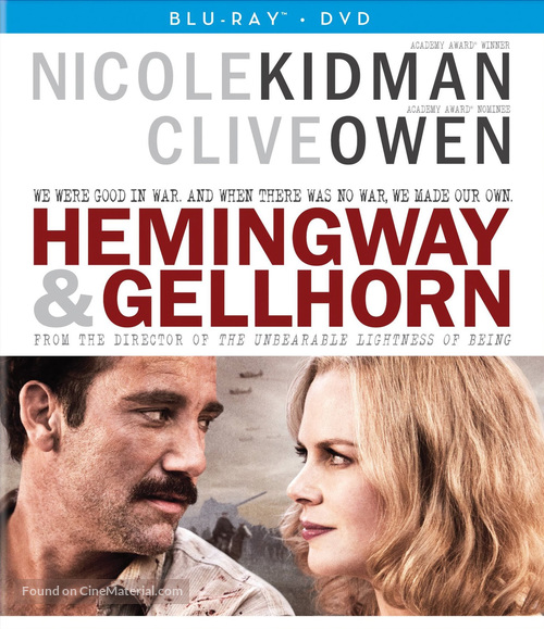 Hemingway &amp; Gellhorn - Blu-Ray movie cover