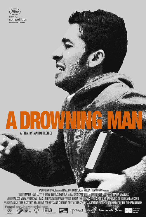 A Drowning Man - British Movie Poster