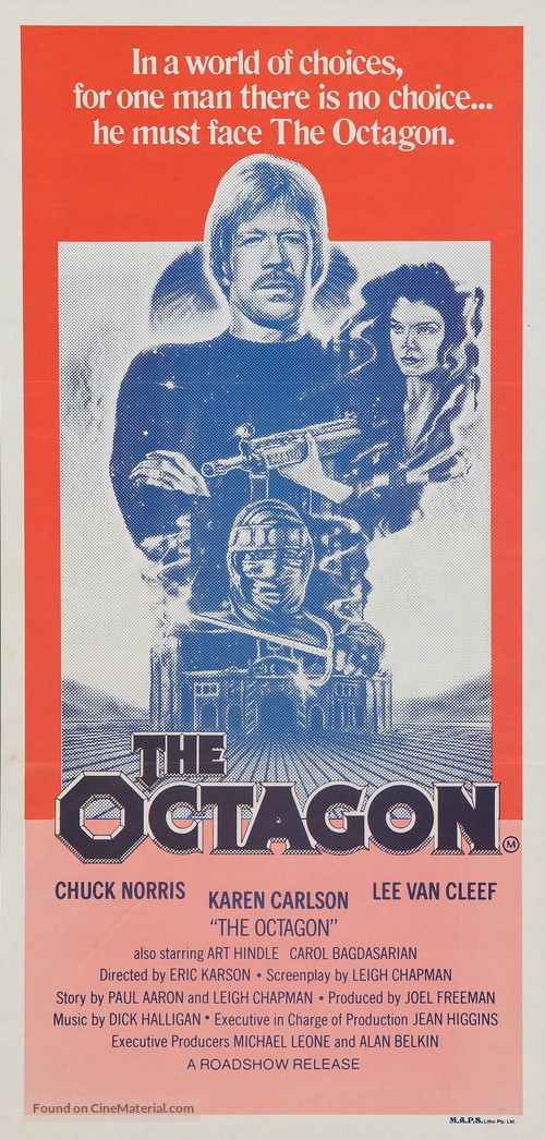 The Octagon - Australian Movie Poster