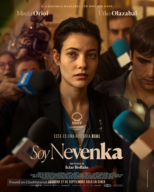 Soy Nevenka - Spanish Movie Poster