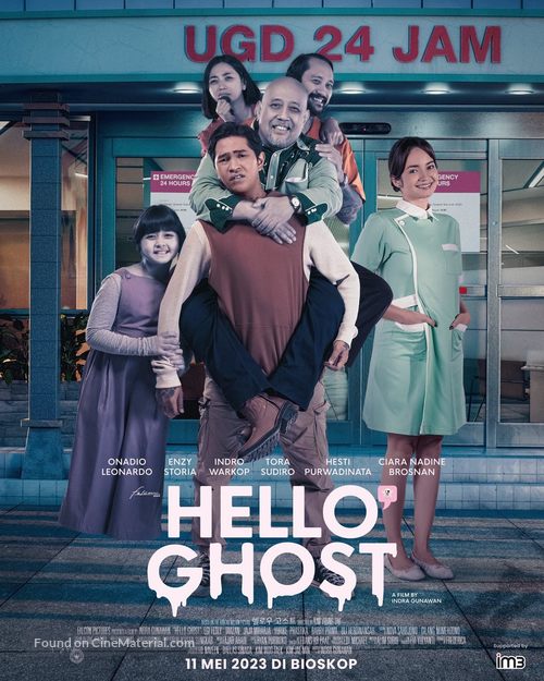 Hello Ghost - Indonesian Movie Poster