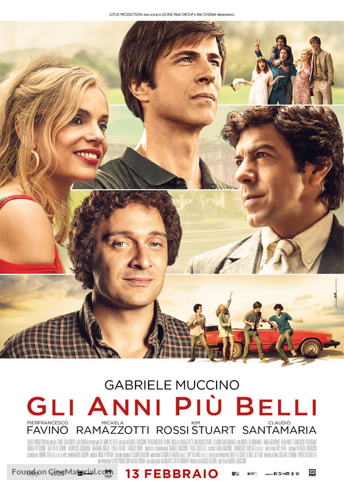 Gli anni pi&ugrave; belli - Italian Movie Poster