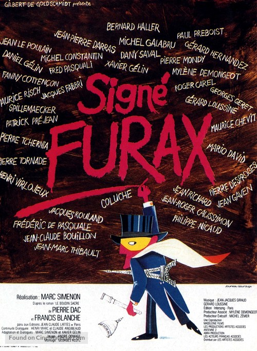 Sign&eacute; Furax - French Movie Poster