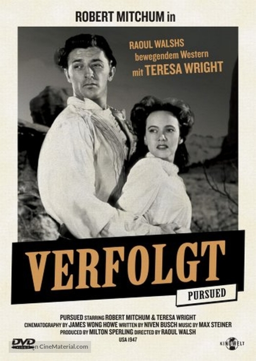 Pursued - German DVD movie cover